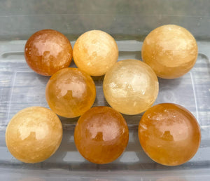 Honey Calcite