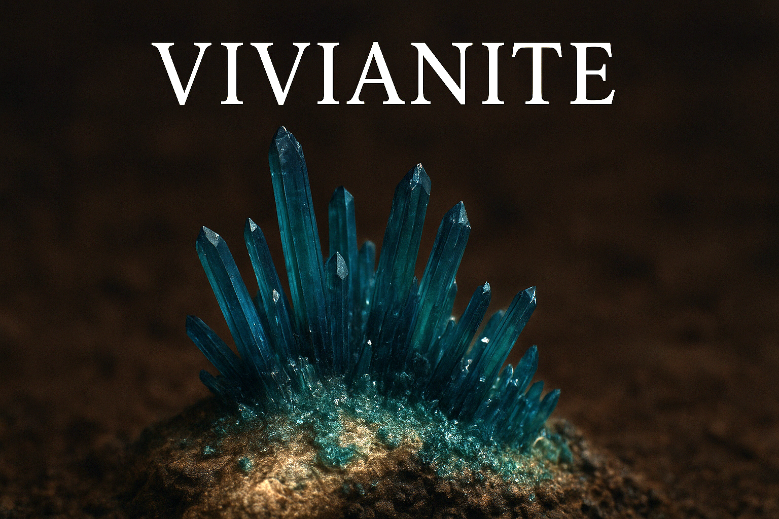Vivianite the "Corpse Crystal"