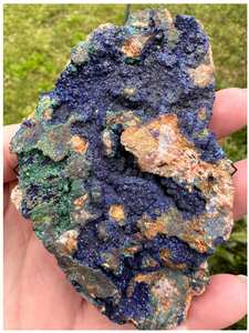 Azurite and Malachite – Tiznit, Morocco