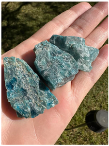 Rough Blue Apatite