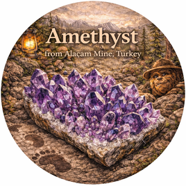 Amethyst from Alacam Mine Turkey