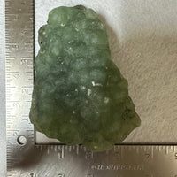 Prehnite mixed with Green Tourmaline Raw Specimen #2