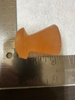 Peach Selenite Mushroom #7