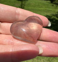 Candy Fluorite Carved Heart #18