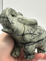 Nephrite Jade Carved Elephant #3