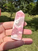 Rhodochrosite Four-Sided Tower #1