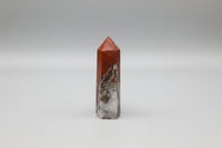 Natural Red Agate Obelisk Tower #2