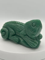 Green Aventurine Lizard Carving #2