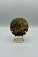 Natural Picture Jasper Slab with Stand #11