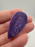 Charoite Pear Shape Cabochon Good Quality #2