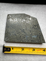 Free Form Pyrite Flowers Symbiosis Mixed Agate Slab #3