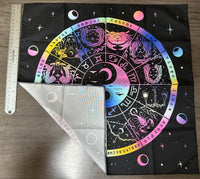 Twelve Constellations Tarot/Altar Cloth