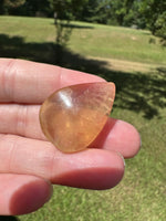 Pear Shape Candy Fluorite Cabochon #14