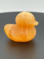 Carved Yellow Stone Duck #2