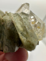 Chlorite Included Himalaya Quartz Cluster from Pakistan #2