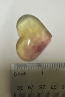 Candy Fluorite Carved Heart #4