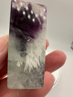 Feather Fluorite Free Form with Rainbows #3
