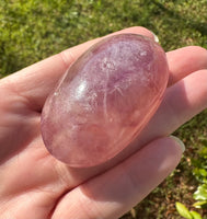 Fluorite Palm Stone #10
