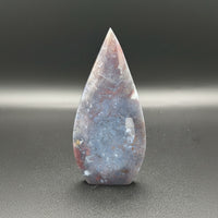 Ocean Jasper Polished Arrow Flame Freeform #1 Multicolor Patterning