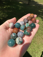 Ocean Jasper Spheres