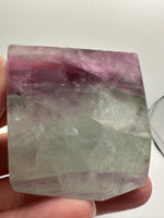 Feather Fluorite Free Form with Rainbow #4