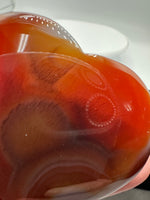 Carnelian Heart Palm Stone #2