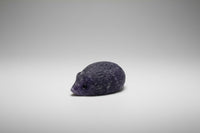 Hedgehog Hand-Carved Rainbow Fluorite #1
