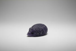 Hedgehog Hand-Carved Rainbow Fluorite #1