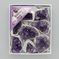 Raw Amethyst Cluster Gift Box