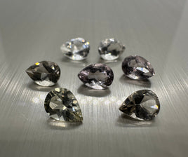 Multi-Color Pastel Quartz 7x5mm Pear Shape