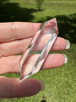 Natural Quartz Double Terminated Wand Point #9
