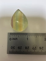 Pear Shape Candy Fluorite Cabochon #8