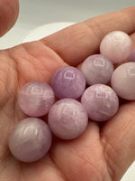 Natural Pink Kunzite Sphere Bin #1