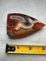 Carnelian Mixed Quartz Arrow Tower #4