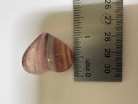 Candy Fluorite Carved Heart #16