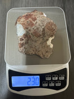 8th Vein Ocean Jasper Slab #12 – Earthy Red, Smoky Gray, Cream & Pale Blue Collector Slab