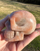 Orange Jade Skull #9