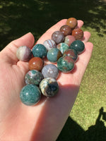 Ocean Jasper Spheres