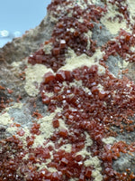 Vanadinite, Old Yuma Mine, Gila County, AZ