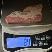 Natural Rhodochrosite Slab #18 – Pink Banded Mineral Specimen with Gray Matrix