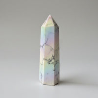Angel Aura Howlite Obelisk Point #5