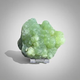 Prehnite mixed with Green Tourmaline Raw Specimen #5
