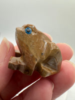 Carved Frog Soapstone #1