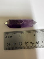 Double Terminated Phantom Amethyst Scepter Wand #7