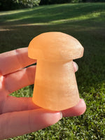 Peach Selenite Mushroom #4