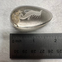 Beautiful Seahorse Garden Quartz Inner Scene Carving #3
