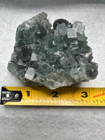 Green Blue Cubic Fluorite Specimen