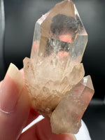 Kundalini Natural Citrine Crystal, D R Congo, Lightbrary #10 with Rainbow