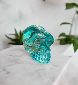 Mini Hand Carved Skull #1