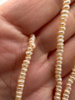 Peach Freshwater Pearl Strand #8